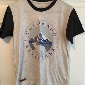 Colorado Ringer Tee Vintage Look